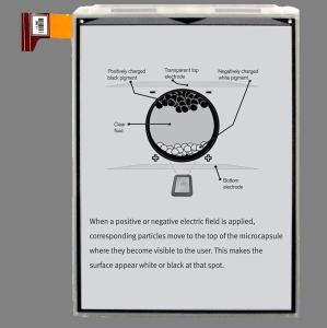 Wholesale PVI EPD 7.8 Inch E Paper Display Module , 1404 * 1872 Pixels Digital Paper Display from china suppliers