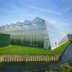 Galvanized Anodized A - Frame Greenhouse Solar System Outdoor Easy Installation