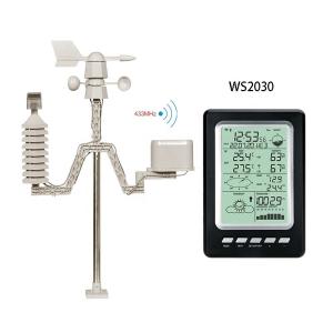 Wholesale Wireless Family Weather Station Wind Direction And Rainfall Forecast Within 100 Meters from china suppliers