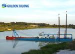 Canal Dredging Equipment Bucket Wheel Dredger Hydraulic For Clay Mud Dredging