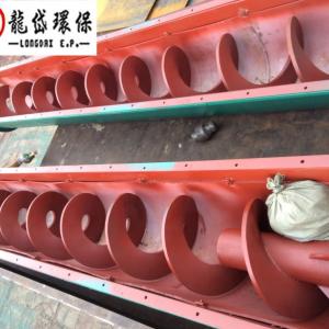 Wholesale Rotating Shaftless Screw Conveyor , 16r/min Horizontal Screw Conveyor from china suppliers