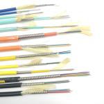 Stainless Steel OM3 OM4 Armored Fiber 6 Core G652D PVC LSZH