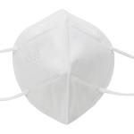 White Nonwoven Disposable KN95 Mask Dust Respirator , Disposable Earloops Mask
