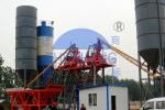 HZS75 Wet Mix Stationary Concrete Batching Plant / Concrete Mixing Plant
