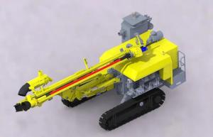 Wholesale 90mm-115mm Hydraulic Crawler Type Down The Hole Drill Rig DTH Drilling Equipment from china suppliers