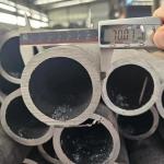 Circular Hollow Section Hot Rolled Steel Tubing Black Finish For Superior
