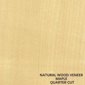 China American Natural Maple Wood Veneer Quarter Cut Thickness 0.5mm Good Quality For Furniture And Musical Instrument on sale