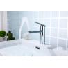 Buy cheap Polish Chrome Single Hole Bathroom Faucet With Pop Up Drain from wholesalers