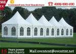Pagoda / gazeboTent With Transparent white skin, Party Canopy Tent For Wedding