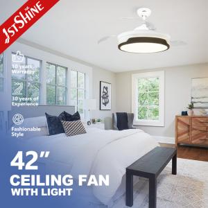 Wholesale 1stshine LED Ceiling Fan in White Color with 3000K/4500K/6000K CCT and 10 Years Motor from china suppliers