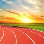 High Durability SBR EPDM Eco Sports Flooring 13mm Hybrid Jogging Track