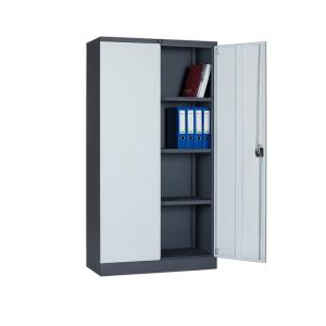Wholesale 2 Doors 0.6mm Flat Filing Cabinets Office School Knock Down Steel File Storage from china suppliers