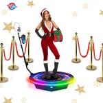 16cm Portable Photobooth Party Supplies 360° Automatic Rotating