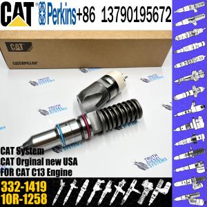 Wholesale Excavator parts common rail injector 332-1419 10R-1258 317-5278 212-3465 for C13 diesel engines from china suppliers