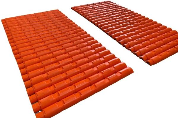 Oil Resistant PU Subsea Protection Duct , Underground Submarine Cable Protection