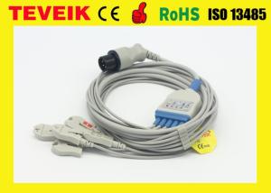 Wholesale Teveik Factory Reusable Mindray Round 6pin 5 Leads TPU ECG Cable For Patient Monitor from china suppliers