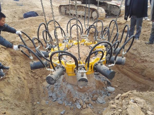 Hydraulic Concrete Pile Cutter Hydraulic Pile Breaker Concrete Cutter Pile