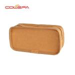 OEM Custom Cute Toddler Kraftpaper Pencil Pouch Bag Washable Craft Paper Pencil