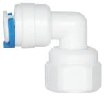 Stem / Ping In Tee Adapter Quick Disconnect Water Hose Fittings , Blue Water