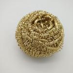 Professional Pure Copper Wire Cleaning Ball Pot Cleaning Wire Brass Scourer