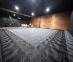 Ribbed Surface Workshop Floor Tiles 18mm Race Deck Garage Floor Tiles