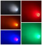 AC90-240V 50-60Hz Input Voltage 18x12W 4in/5in1/6in1 RGBWA UV LED Par with Zoom