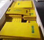 Red Anti Skid Mat ZP Type Rotary Atble 30mm Plastic Non Slip Mat For Drilling