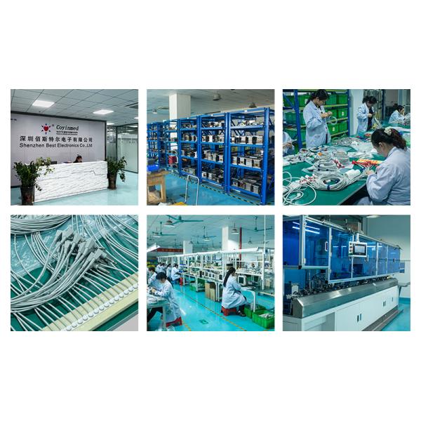 Spacelab ECG Trunk Cable Tru-link Style 3lead Leadwires Cable 1.30M