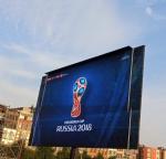 ODM P4 Outdoor Led Video Walls ISO14001 1R1G1B Advertising Led Billboard