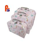 CMYK Color Heavy Duty Cardboard Box , Cardboard Storage Suitcase Matt Lamination