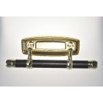 Light Weight Antique Coffin Handles , Plastic Coffin Handles Long Bar Handle