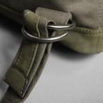 Environmentally Friendly Waterproof Drawstring Bag Army green Medium Size