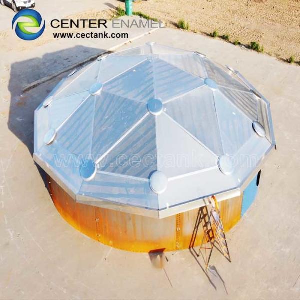 Center Enamel can Provide Aluminum Dome Roofs for South Sudan Crude Oil Storage