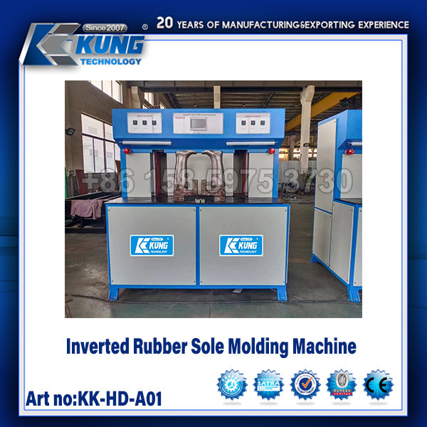 Inverted Rubber Sole Molding Machine Rubber Outsole Making Machine