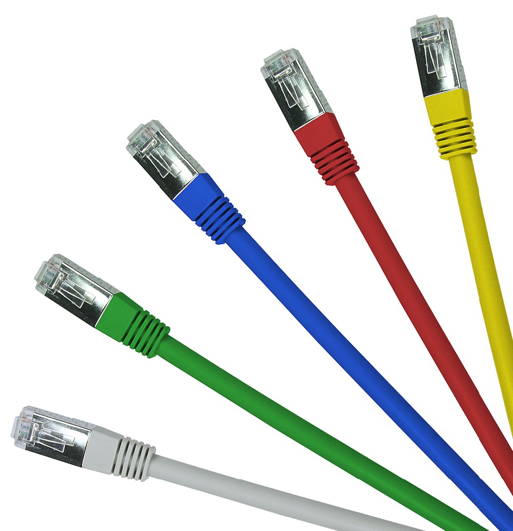 Cat6 FTP Ethernet Network Patch Cable , 10 Meter Ethernet Cable High Tensile