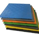 Polypropylene Garagetrac Floor Tiles 18mm Interlocking PP Racedeck Diamond Tile