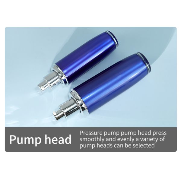 Custom Skincare Bottles Packaging Containers For Cosmetics Screen Printing Acrylic MS Cylinder