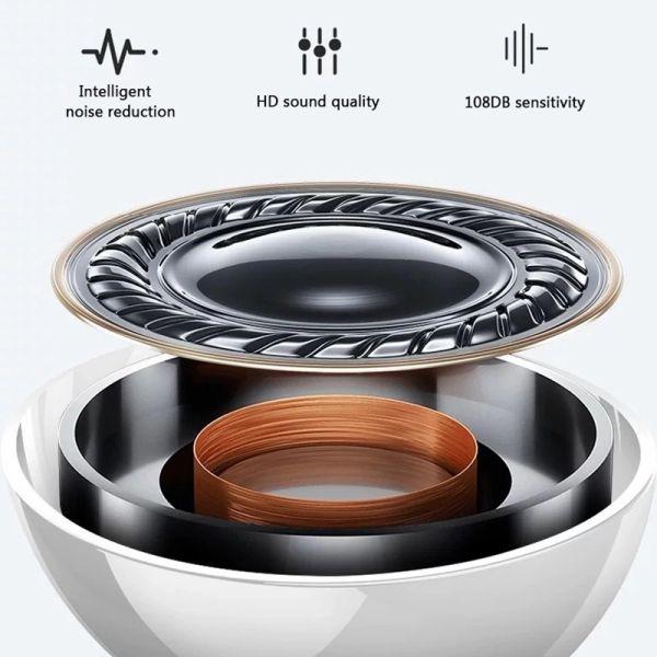 Hot Selling Cheap Bluetooth True Wireless Type-C Earbuds (with wireless charging)