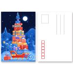 Birthday Beautiful Sights 3D Lenticular Card Color UV Offset Printing