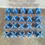 Water Well drilling Drag Bits Carbide For Medium Formation