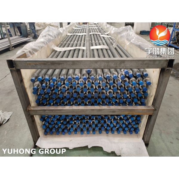 Spiral G Finned Tube ASTM A179 for Condenser Heat Exchager NDT Available