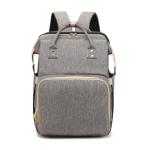 Unisex Solid 3 In 1 Baby Diaper Backpack 30~40L Oxford