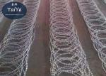 High Security Flat Wrap Razor Wire Military Stainless Steel Razor Wire Coil