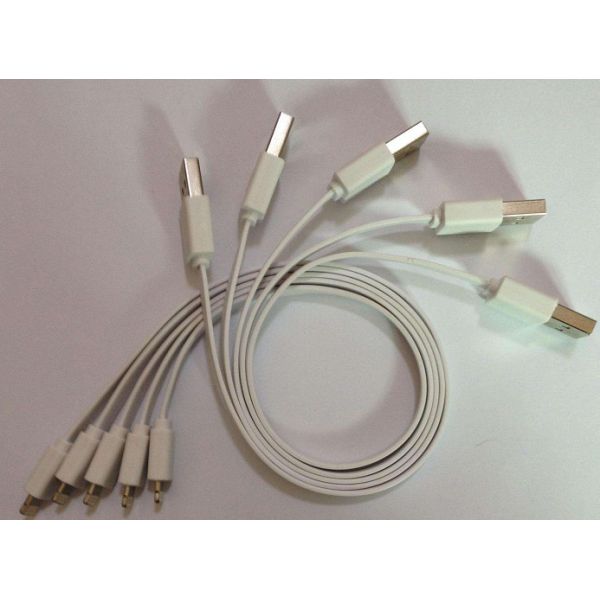 55 Ton Data Cables Injection Molding Machine With C Type White