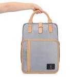 Mini Small Crossbody Diaper Bag Purse Backpack Insulated Bottle Pocket 11X8X15"