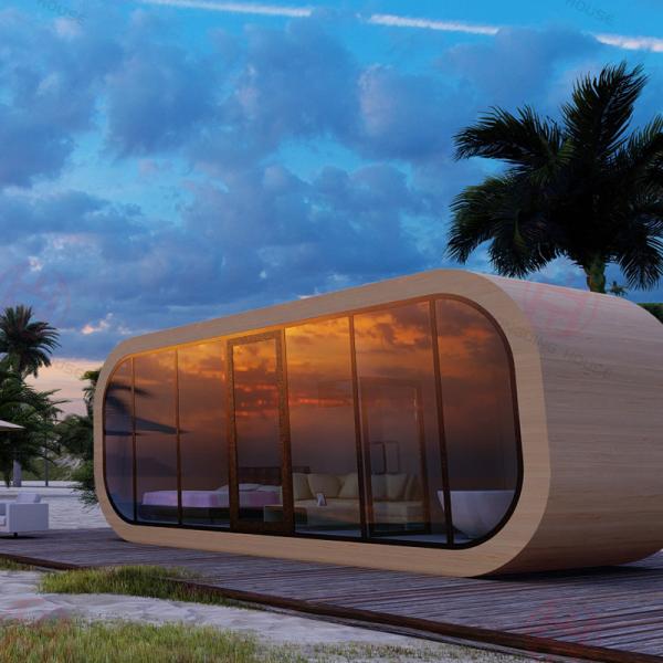 Modern Design Apple Cabin Movable Container House for Living Restaurant and