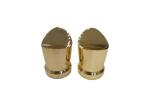 No Leaking Eco-friendly Material Zamac Perfume Cap For Glass Perfume Bottle