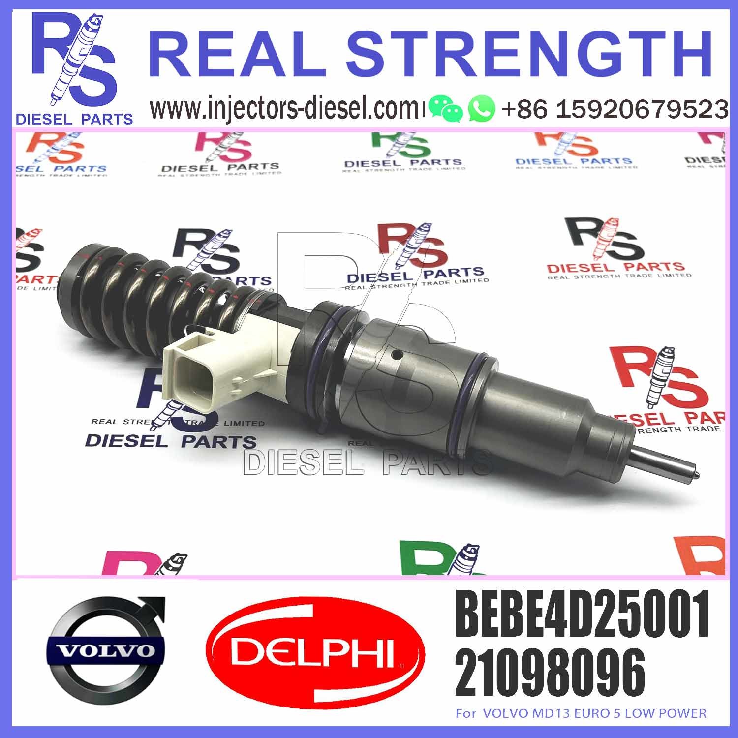 New Diesel Fuel Injector 21340616 BEBE4D25001 21340616 21371679 85003268 For V-O-L-V Injector D13C