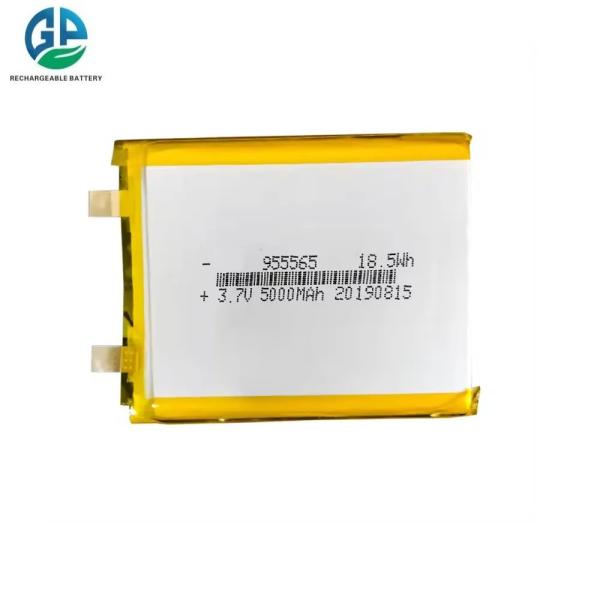 High Capacity High Cycle Time Lipo Battery 3.7v Rechargeable Batteries 955565 3
