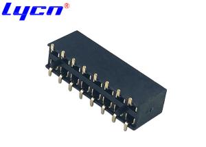 Wholesale 1.27mm Double Row Female Header PA6T Insulator Material UL94V-0 Black from china suppliers